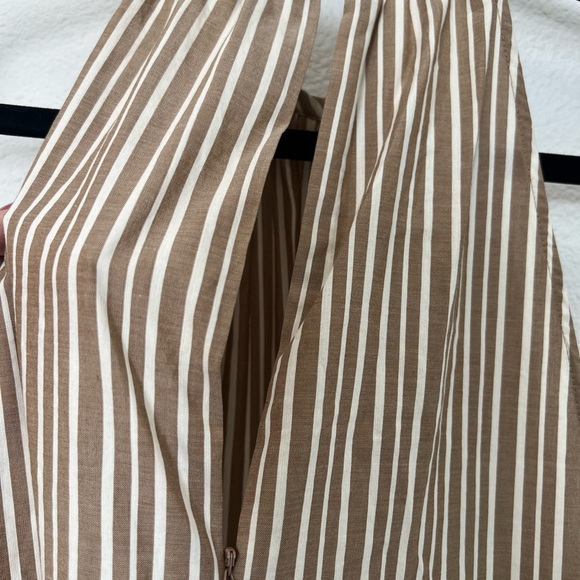 Zeus + Dione Beige Striped Maxi Dress - Picture 4 of 5